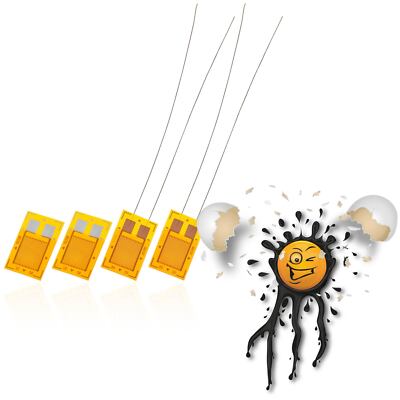 2 x BF350 Dehnungs Druck Biege Widerstand Sensor resistive strain gauge Resistor