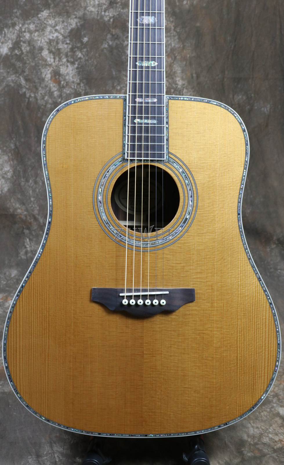 ZUWEI 41 Inches D45ZW Acoustic Guitar Solid Red Spruce Top Real Abalone Inlay eBay