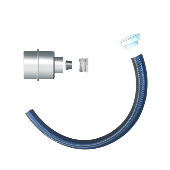 Kit de pared para MINI proyector SeaMaid | piscina elevadas y infinita de acero