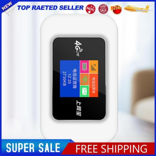 Wireless Routers LCD Indicator Display Portable WiFi Router with SIM Card Slot - Photo 1 sur 12