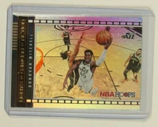 Donovan Mitchell 2021 NBA HOOPS Light Camera Action Holo Foil Utah Jazz