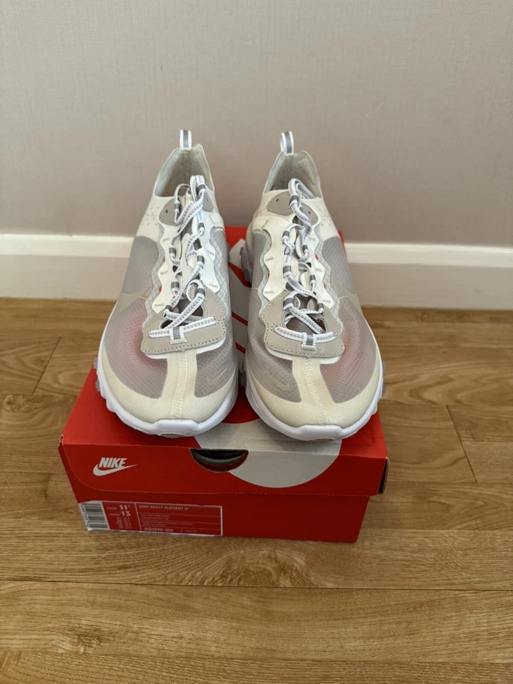 Nike React Element 87 - Sail Light Bone White - UK10.5 US11.5 EU45.5 - Brand New - Image 2 of 4