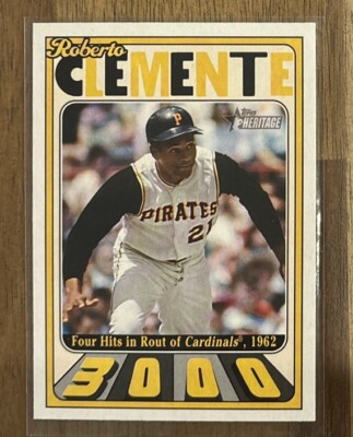 Roberto Clemente - 2021 Topps Heritage #C3K-7   Pittsburgh Pirates   HOF    E265