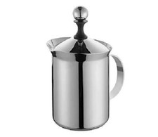 Cilio Creamer Classic 6T - Cappuccino in Acciaio Inox, 800 ml, Colore: Argento