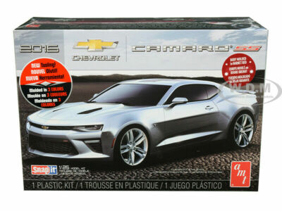 SKILL 1 SNAP MODEL KIT 2016 CHEVROLET CAMARO SS 1/25 SCALE BY AMT AMT982 M