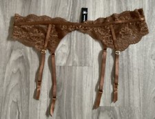 Ann Summers Size XXL 24-26 Suspender Belt New & Tags Sexy Lace ,RRP £12 Nude 3