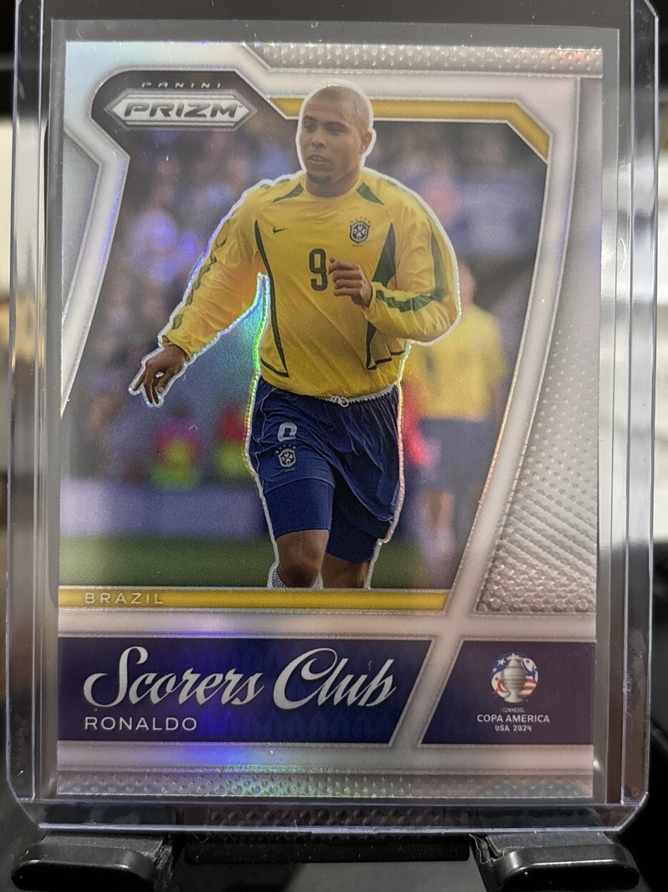 2024 Panini Prizm Conmebol COPA America Ronaldo #30 Brazil Scorers Club Silver