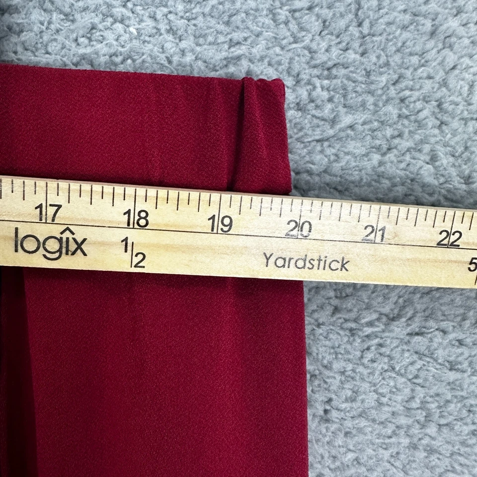 Saia de festa Bob Mackie Wearable Art XL lantejoulas vermelhas cintilante malha declaração glam - Imagem 2 de 4