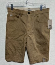 Vans Off The Wall Walter 6 Shorts New Dirt Size 18 NWT