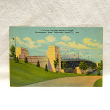 NORTHAMPTON MASS. CALVIN COOLIDGE MEMORIAL BRIDGE (B)
