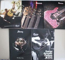 5 Ibanez Kataloge 2009 bis 2012 - Gitarren, Bässe ...