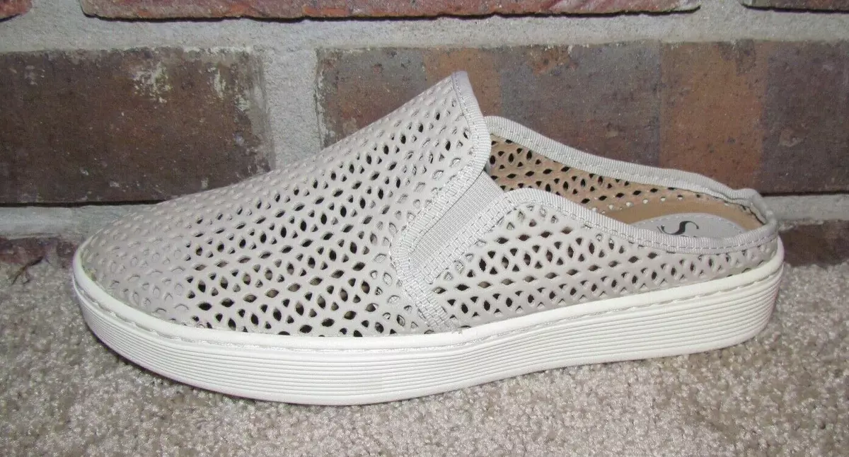 Sofft Somers II Slip On Women s Beige Perforated Casual Shoes Size 8 M