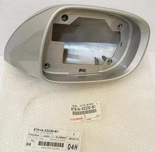LEXUS OEM PASSENGER SIDE OUTER MIRROR COVER 2007 ES350 (TUNGSTEN PEARL, 1G1)