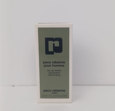 Paco Rabanne Pour Homme Eau De Toilette 50 ml Spray OLD FORMULA