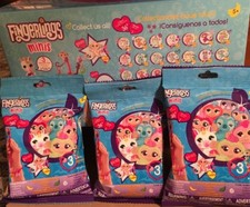 FINGERLINGS MINIS BLIND BAG UNOPENED SERIES 1 ONE OF 36 FIGURES LOT OF THREE