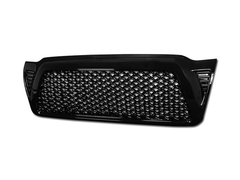 Defective 05-11 Toyota Tacoma Black Mesh Front Hood Bumper Grille Guard D6
