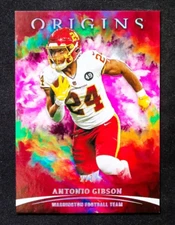 2021 Panini Origins - Antonio Gibson - Pink SSP /3 