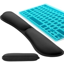 Ergonomic Memory Foam Keyboard  Wrist Rest Support for Computer PC