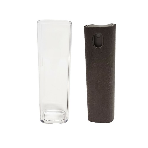 Nettoyeur écran - Spray + corps microfibre + 2x recharges - Gris - Photo 4 sur 10