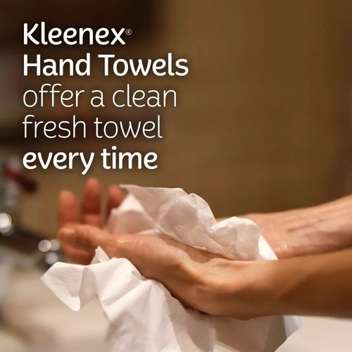 Kleenex Disposable 60 1-Ply Paper Hand Towels, Packaging May Vary - Picture 5 of 6