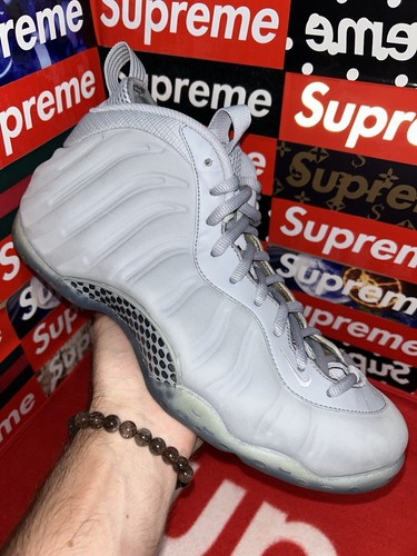 Size 13 - Nike Air Foamposite One PRM Wolf Grey - Picture 9 of 11
