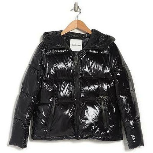 $280 CALVIN KLEIN Quilted Hooded 