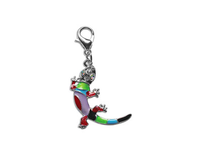 Original Bahnmüller Anhänger Dangle Charms Charm Gecko (3,0 x 2,3cm) (319)  