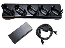 Zebra CRD-TC51-5SCHG1-01 TC52 TC57 Series Charging Cradle USB Dock Station  PSU