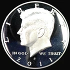 2011-S SILVER PROOF KENNEDY HALF - 90% Silver