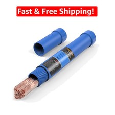 Mild Steel TIG Welding Rod ER70S-6 1/16" x 16" - 5LB, Low Splatter