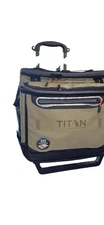 Titan Deep Freeze 60 (50+10) Can Wheeled Cooler-Collapsible Rolling Cooler with