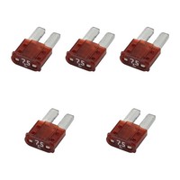 5 Sicherungen Micro-Flachstecksicherung 7,5 A 882000 Hella FüR Diverse Fzg.