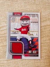 2026 Topps Series 1 Celebration Mr. Red Patch - Mascot Relic - #MAS-MRR