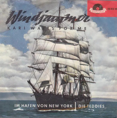 Die Teddies , Ralf Paulsen Kari Waits For Me Vinyl Single 7inch Polydor