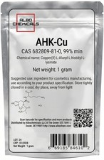 AHK-CU Copper Peptide Powder, 99 min, CAS 682809-81-0, 1 gram