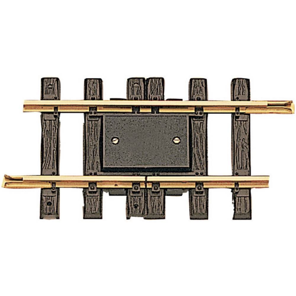 Eviter les collisions de trains miniatures grace au rail de coupure LGB 10153