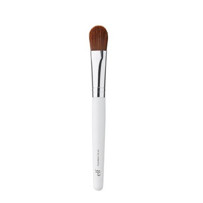 e.l.f. Foundation Brush, Tapered Face Makeup Brush For A Flawless, Ultra-Smooth,