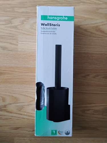 HANSGROHE WALLSTORIS TOILET BRUSH HOLDER 27927670 BLACK LOOK AT DESCRIPTION!