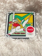 Paris Olympics 2024 Pin Batch Sponsor Coca-Cola Breakdance #7a86e0