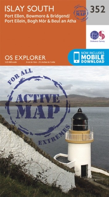 Islay South by Ordnance Survey (Sheet map, folded)
