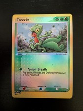 Treecko Reverse Holo ex Ruby & Sapphire 75/109 Pokemon MP on eBay