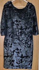 George Black Sequin Bodycon Dress UK 14 Party Cocktail Evening Glam