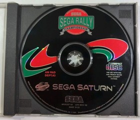 Sega Rally Championship - Sega Saturn - Only Disc Game 
