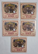 La Bella Banjo Strings 730L Stainless Bluegrass Country - 5 sets