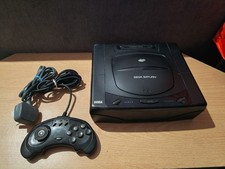 Sega Saturn MK-80200-50 Console - Tested Working!! - Leads and Controller 