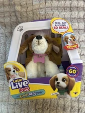 Little Live Pets My Really Real Puppy Patches 60 Sounds Reactions  Pink Now