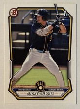 2026 Bowman 1st Bowman paper Andrew Fischer Milwaukee Brewers BP-149