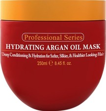 Arvazallia Hydrating Argan Oil Hair Mask  Deep 8.45 Fl Oz Pack of 1 , WHITE