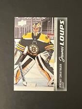 Jeremy Swayman Young Guns French Parallel RC #226 - 2021-22 Upper Deck SSP