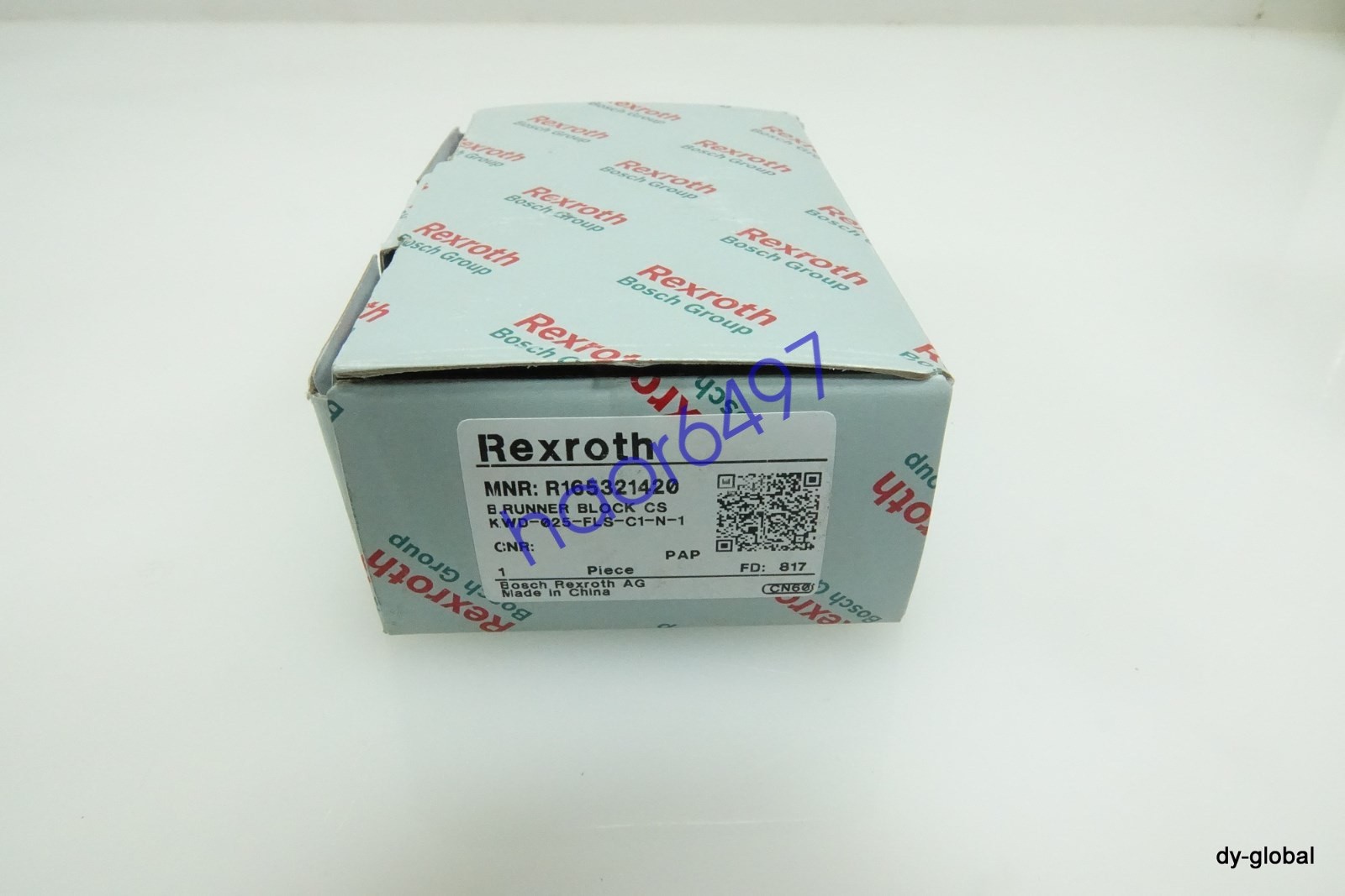 BOSCH REXROTH Genuine NIB 25 Runner Block R165321420 BRG-N-600=3I24